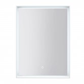 Signature Rosie Rectangular LED White Frame Bathroom Mirror 800mm H X 600mm W