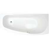 Signature Spacesaver Offset Bath with Front Panel and Screen 1690mm x 495mm/690mm - Right Handed