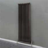 S4H Cornel 3 Column Vertical Radiator 1800mm H x 519mm W - 11 Sections - Lacquer