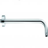 Delphi Round Wall Mounted Shower Arm 380mm Length - Chrome