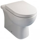 Delphi Tilly Back To Wall Toilet Pan 550mm Projection - Soft Close Seat