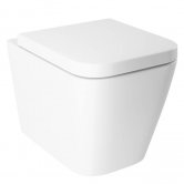 Delphi Versa Wall Hung Rimless Toilet 540mm Projection - Soft Close Seat
