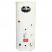 Telford Tornado 3.0 Stainless Steel Indirect Unvented Hot Water Cylinder 1325mm x 580mm 170 Litre