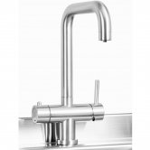 Trianco Aztec Instant Hot Water Kitchen Tap 3 in 1 - Brushed