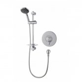 Triton Eden Thermostatic Dual Concealed Shower Mixer with Shower Kit - Chrome