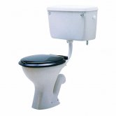 Twyford Classic Low Level Toilet with Bottom Inlet Lever Cistern - Excluding Seat