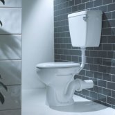 Verona Advantage Low Level Toilet WC Lever Cistern - Soft Close Seat