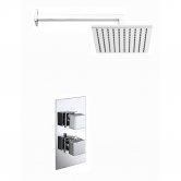 Verona Geo Dual Concealed Mixer Shower with Fixed Head