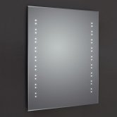 Verona Reflection Beveled Bathroom Mirror 700mm H x 500mm W LED Illuminated