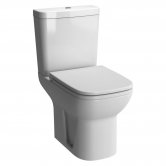 Vitra S20 Close Coupled Toilet Open Back Push Button Cistern - Standard Seat