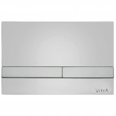 Vitra Select Mechanical Dual Flush Plate - Chrome