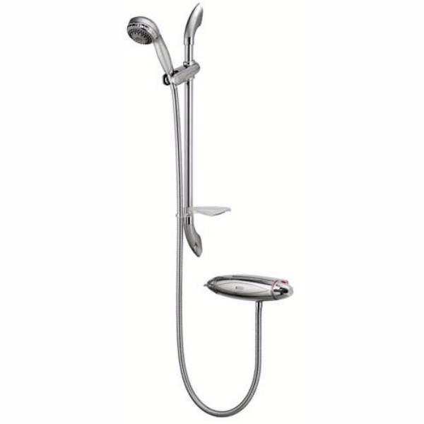 Aqualisa Aquarian Bar Shower E9901T+995001 1 Outlet Chrome