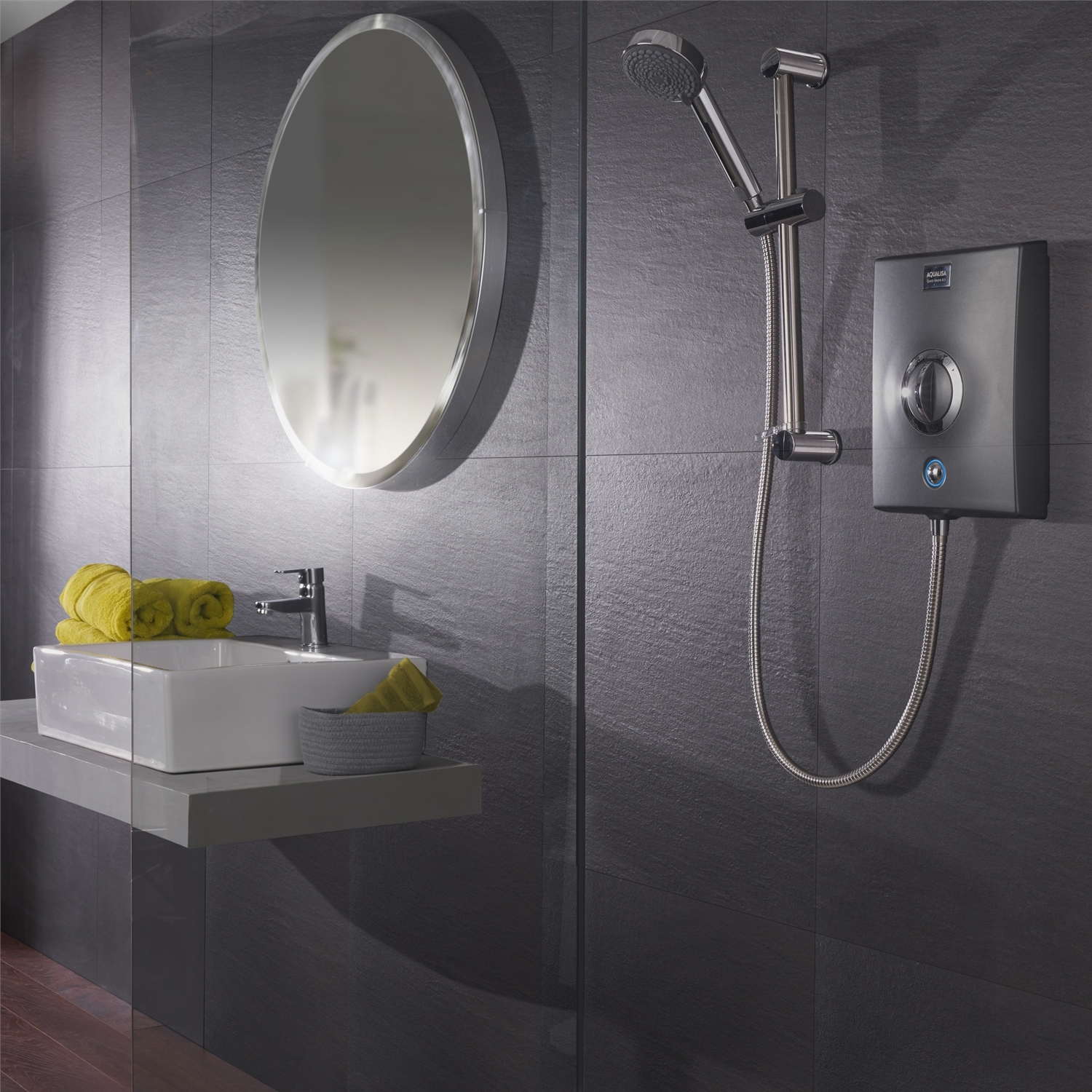 Aqualisa Quartz Electric Electric Shower QZE8501 8.5kW Chrome