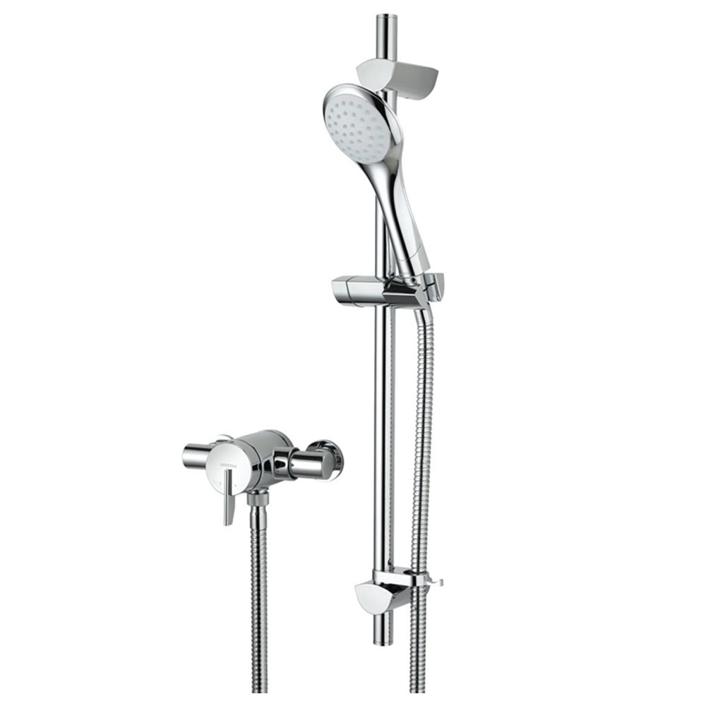 Bristan Sonique Exposed Shower SOQ2 SHXAR C 1 Outlet Chrome