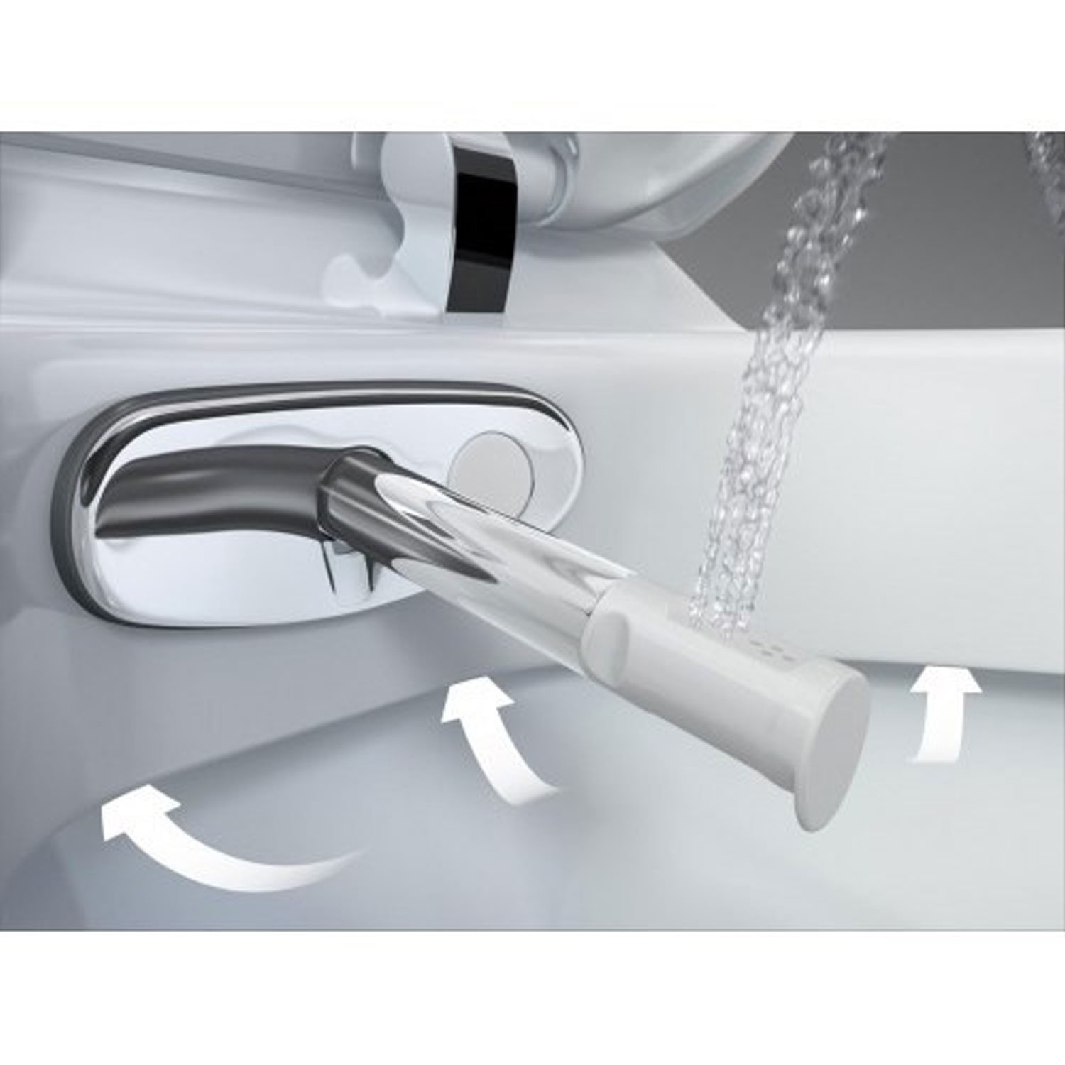 Geberit AquaClean Toilet 23230 Close Coupled White