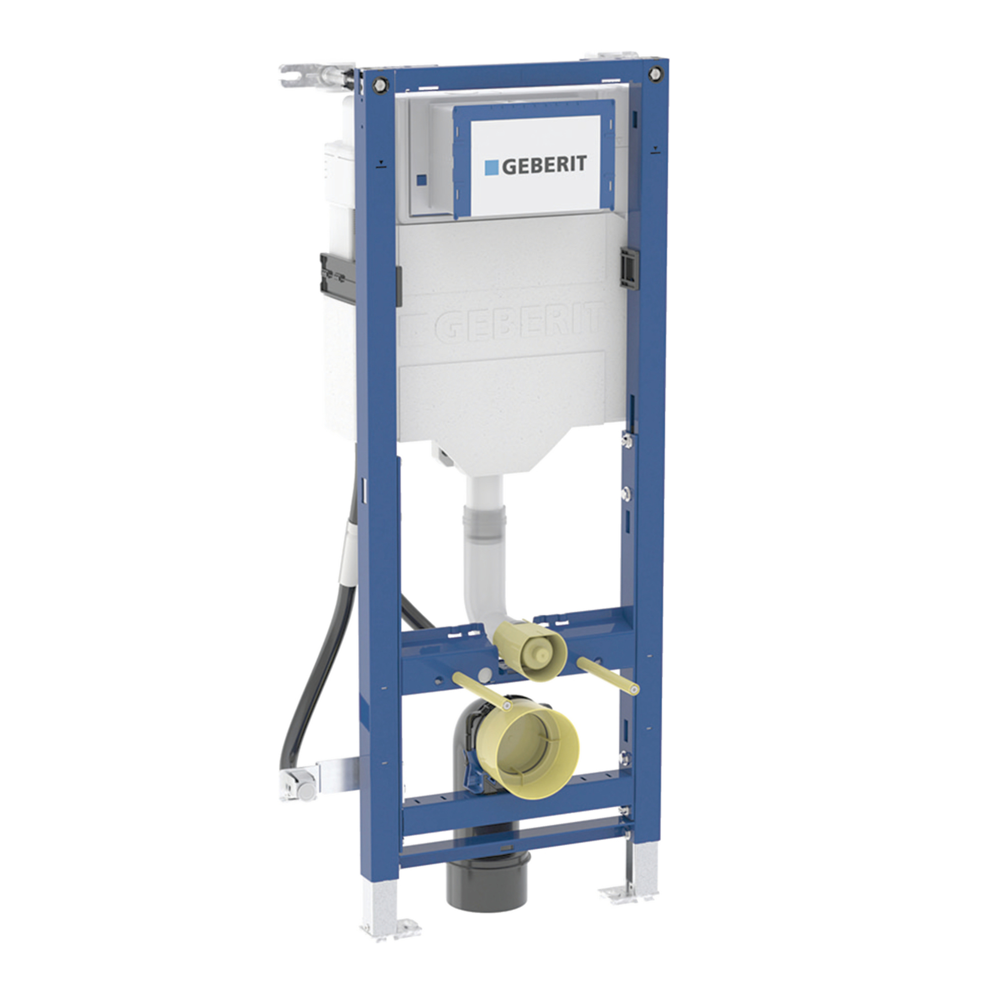 Geberit Duofix 1120mm WC Toilet Frame With 120mm Sigma Cistern for Disabled WC - Blue