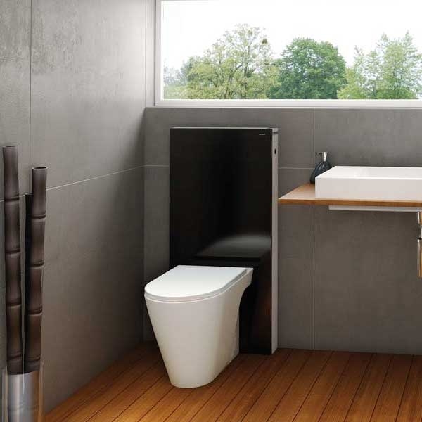 Geberit Monolith Wall Hung Toilet Frame 131.033.SJ.5 1140mm Black