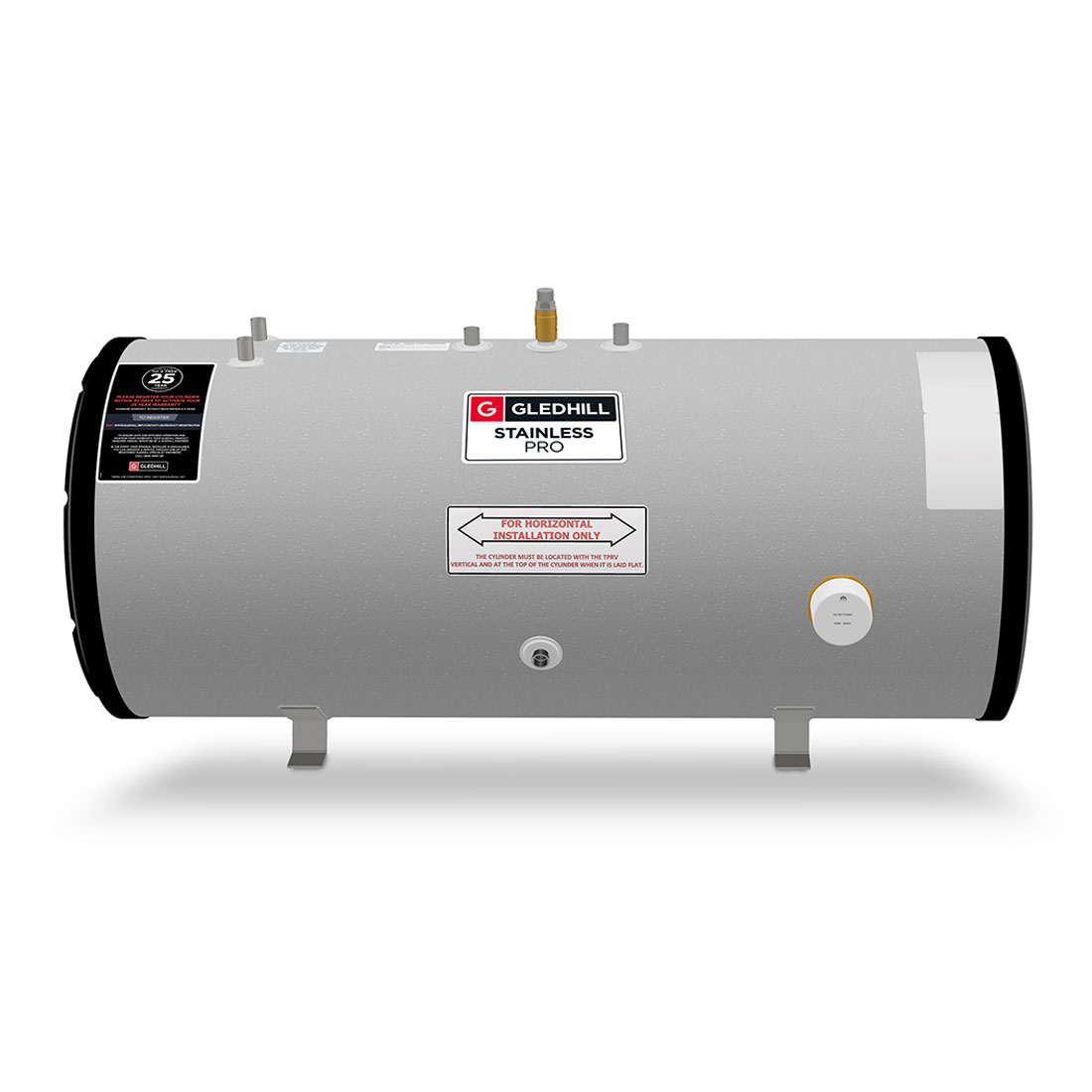 Gledhill Pro Unvented Cylinder 585mm x 1990mm | PROIN300H | Indirect | 300L