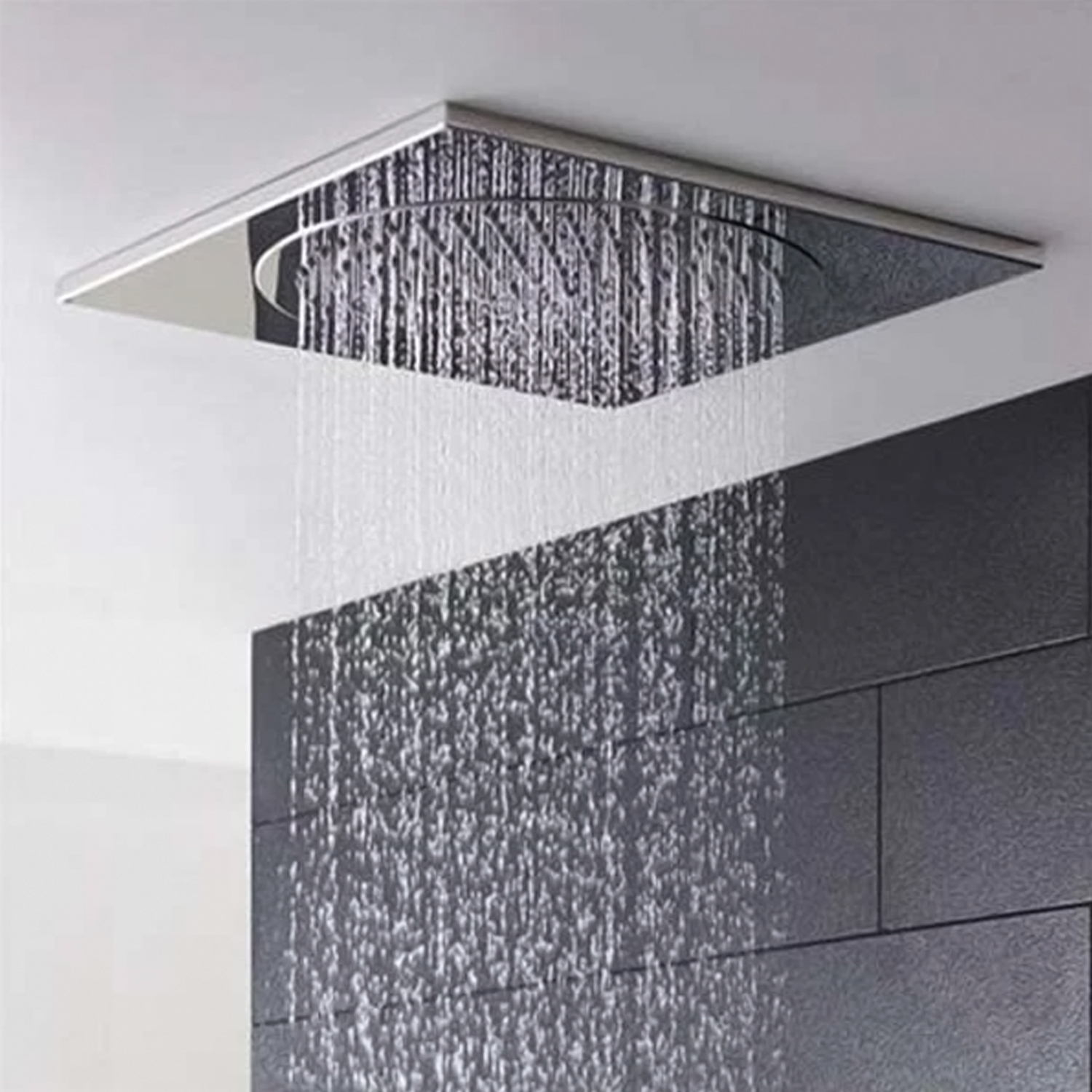 Hudson Reed Square Shower Head HEAD82 500mm Chrome