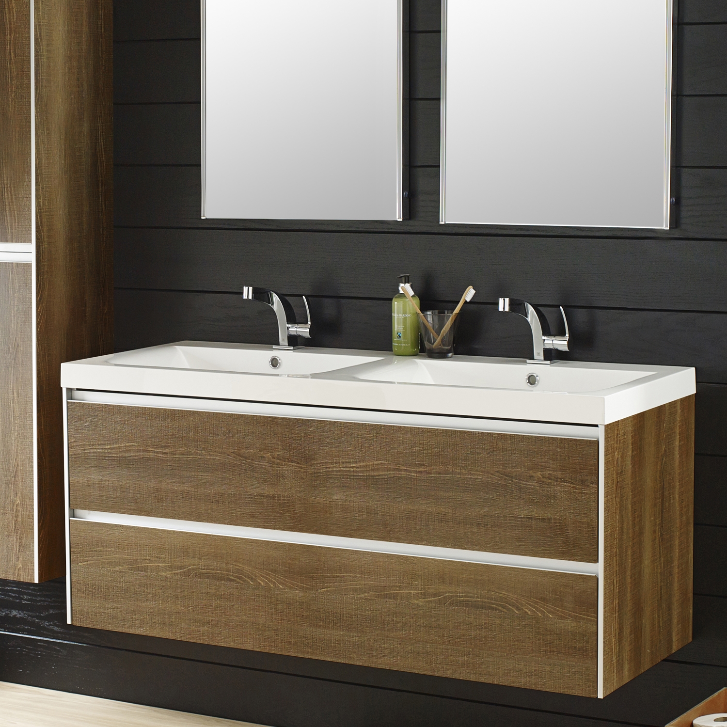 Hudson Reed Erin Vanity Unit 1200mm Wall Mounted FEN004