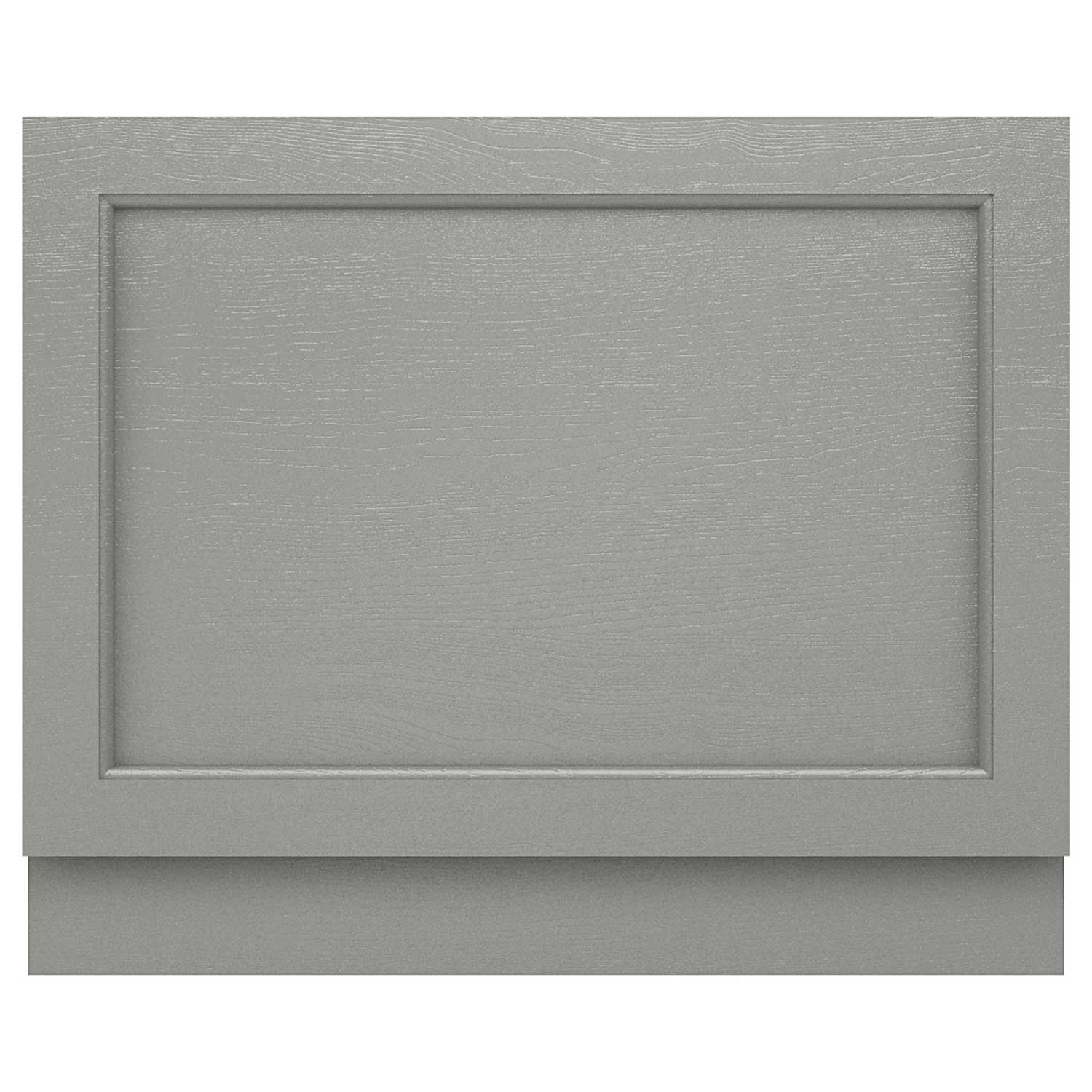 Hudson Reed Old London Bath End Panel 560mm H x 680mm W - Storm Grey