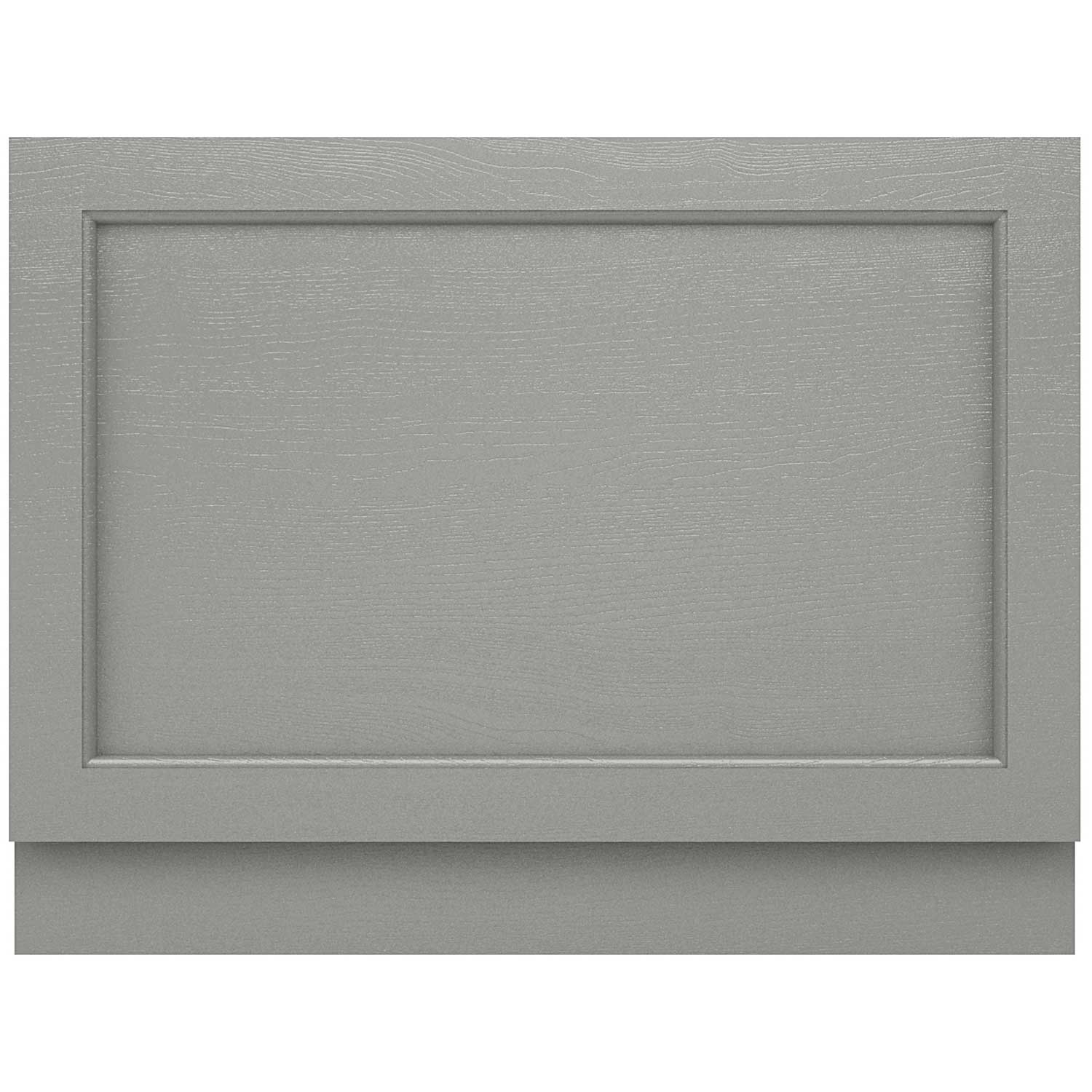 Hudson Reed Old London Bath End Panel 560mm H x 730mm W - Storm Grey