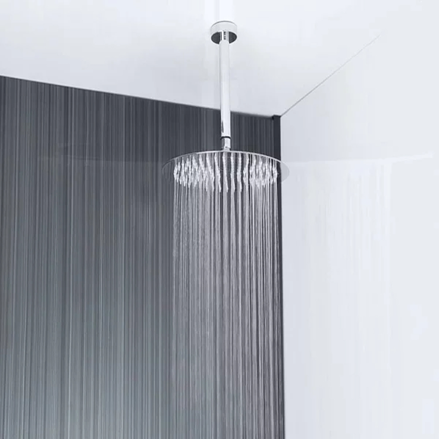 Hudson Reed Round Shower Head HEAD26 300mm Chrome