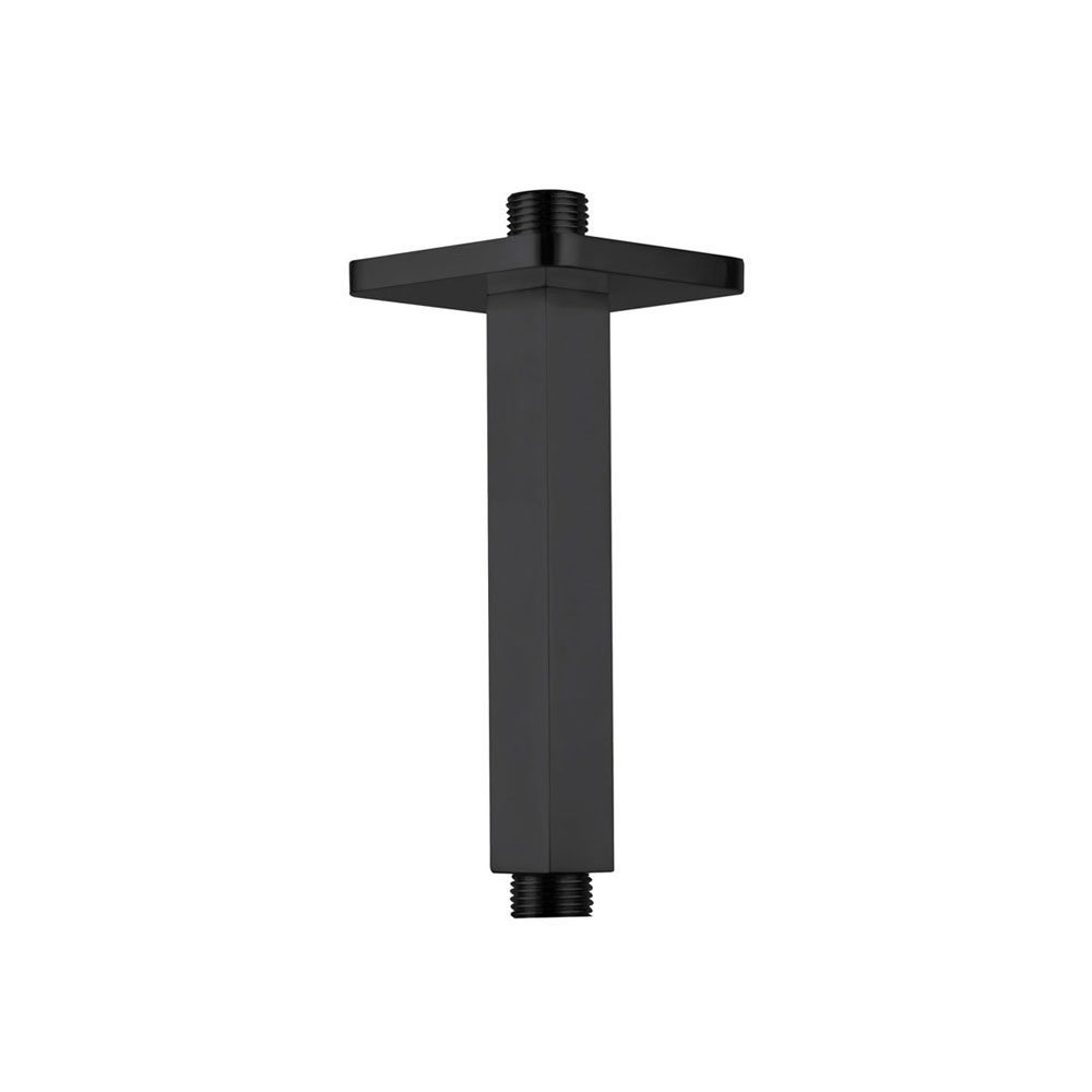 JTP HIX Ceiling Mounted Shower Arm 150mm Length - Matt Black