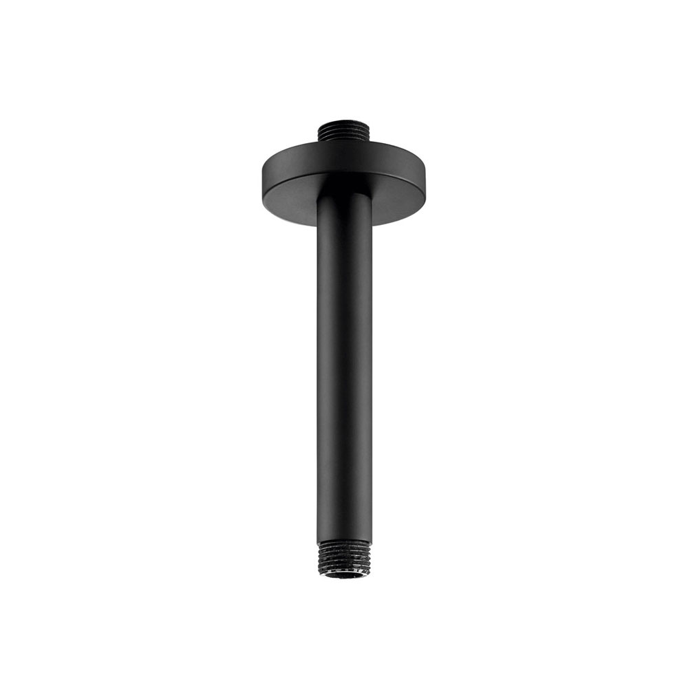 JTP Vos Ceiling Mounted Shower Arm 150mm - Matt Black