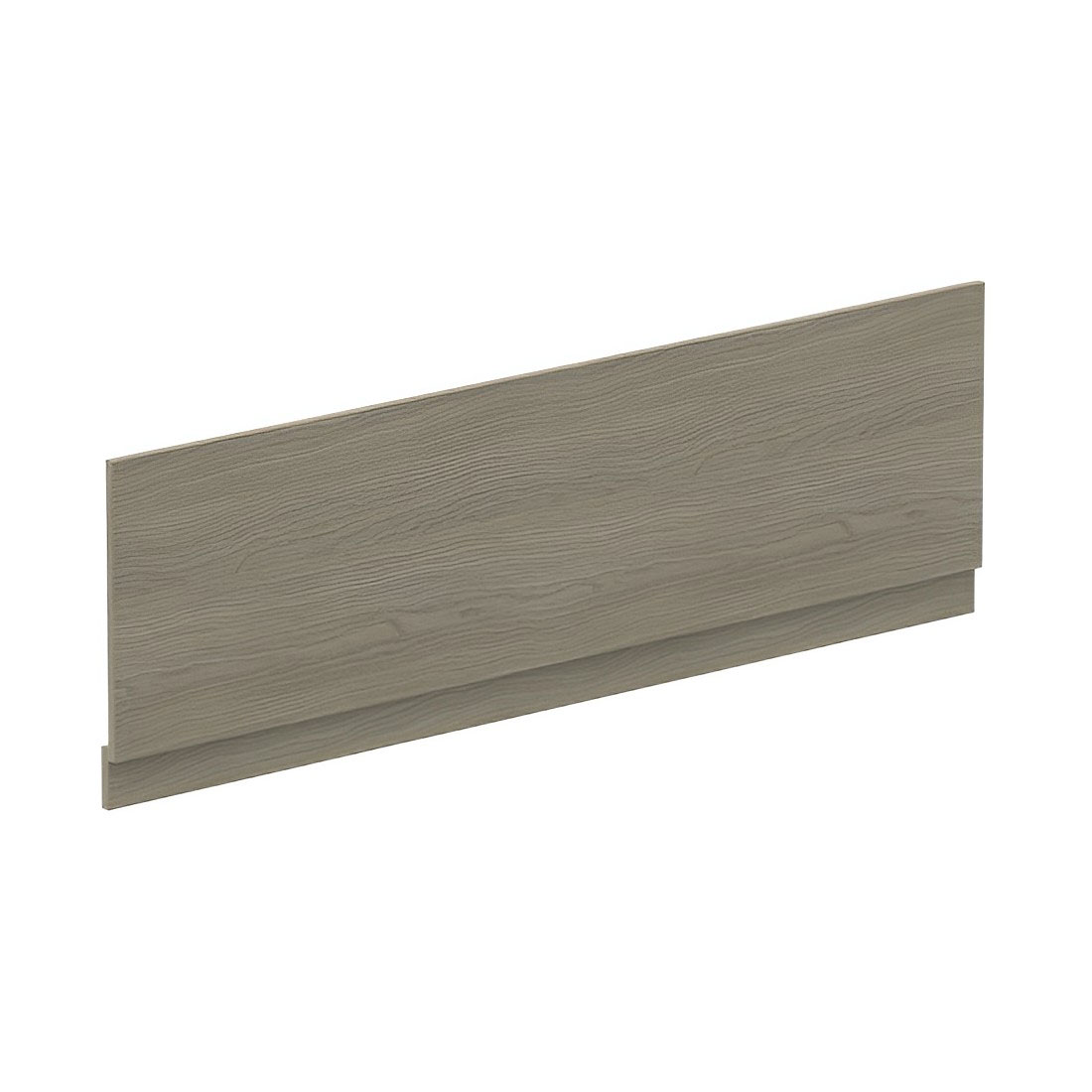 Nuie Straight Bath Front Panel and Plinth 560mm H x 1800mm W - Solace Oak