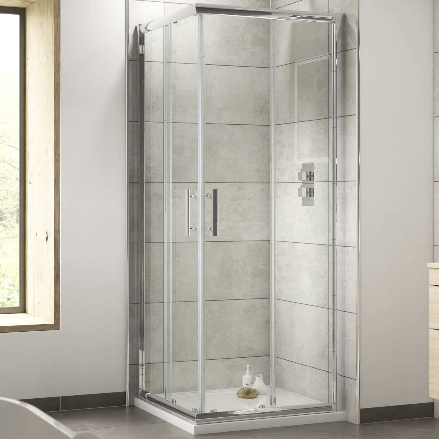 Premier Pacific Square Shower Enclosure 760 x 760 AFCE7676