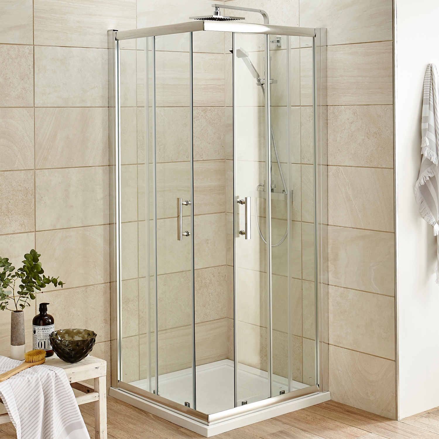 Premier Ella Corner Entry Shower Enclosure 760mm x 760mm