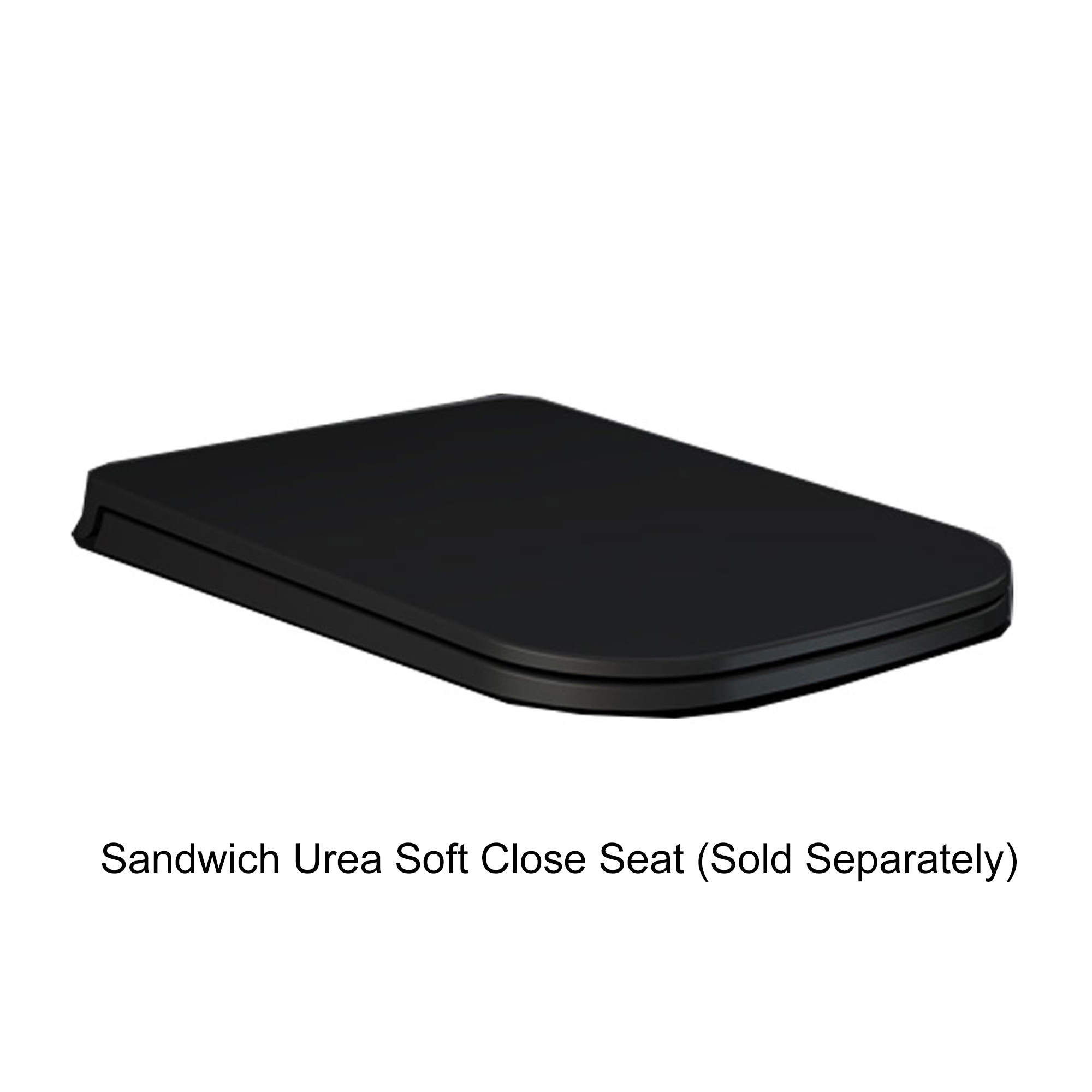RAK Ceramics Feeling Toilet | MP34504A | Back to Wall | Matt Black