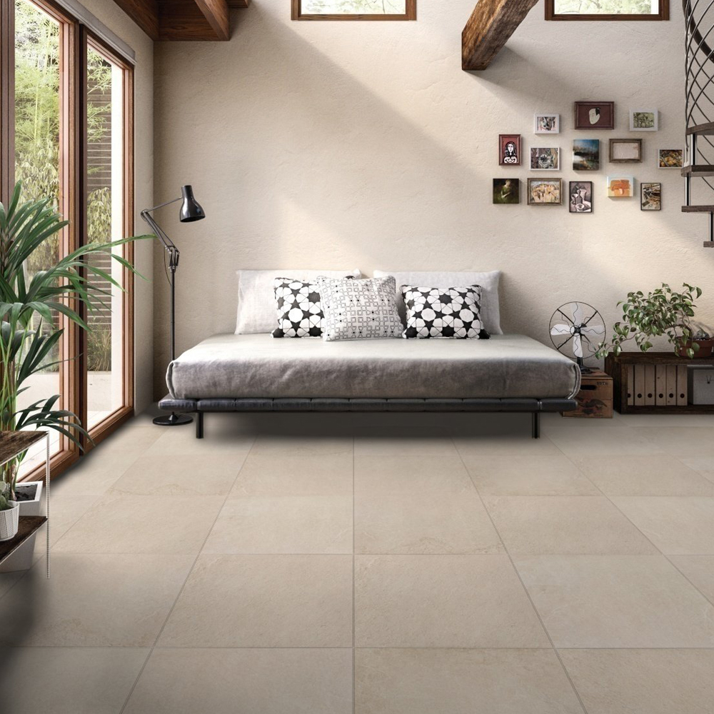 RAK Ceramics Shine Stone Porcelain Tiles Beige A06GZSHSBE0.M2R