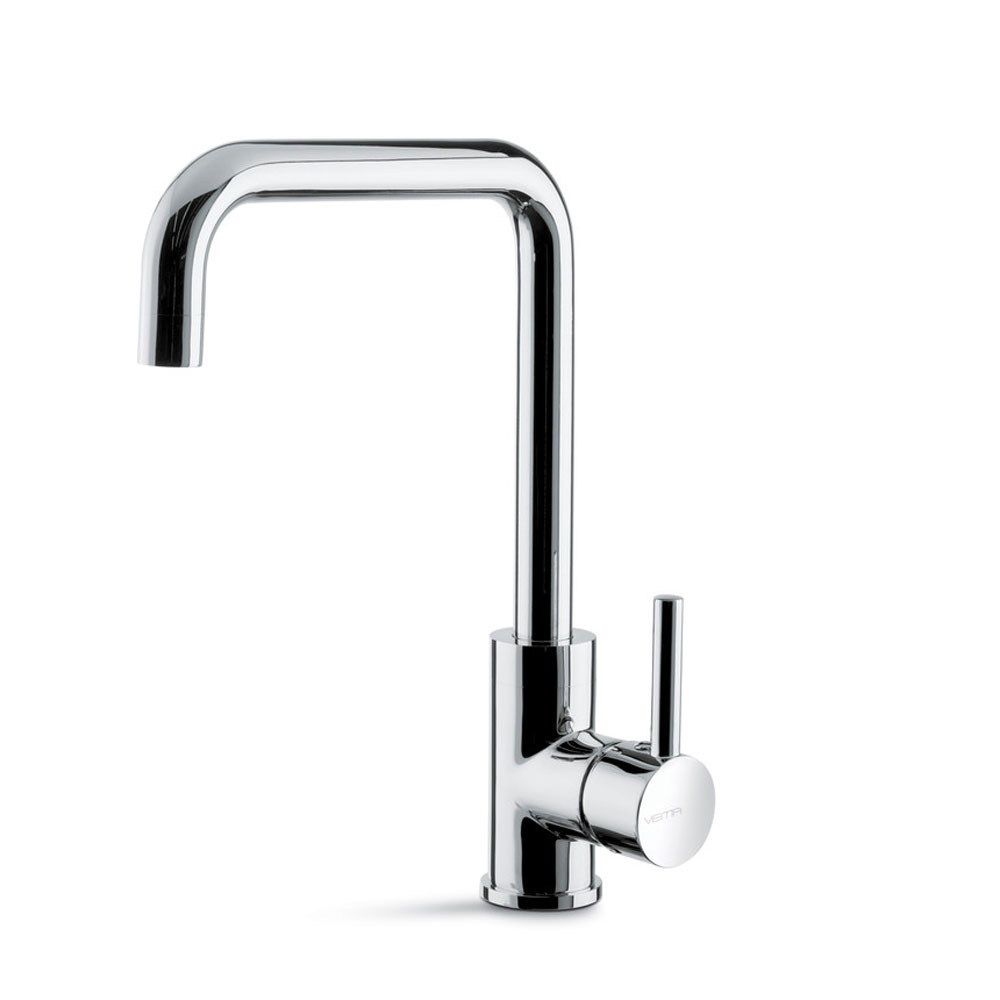 Prima+ Riace U-Spout Kitchen Sink Mixer Tap - Chrome