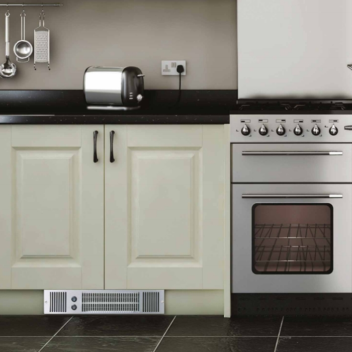 Thermix Plinth Heater With Thermostat Kitchen Cabinets Under