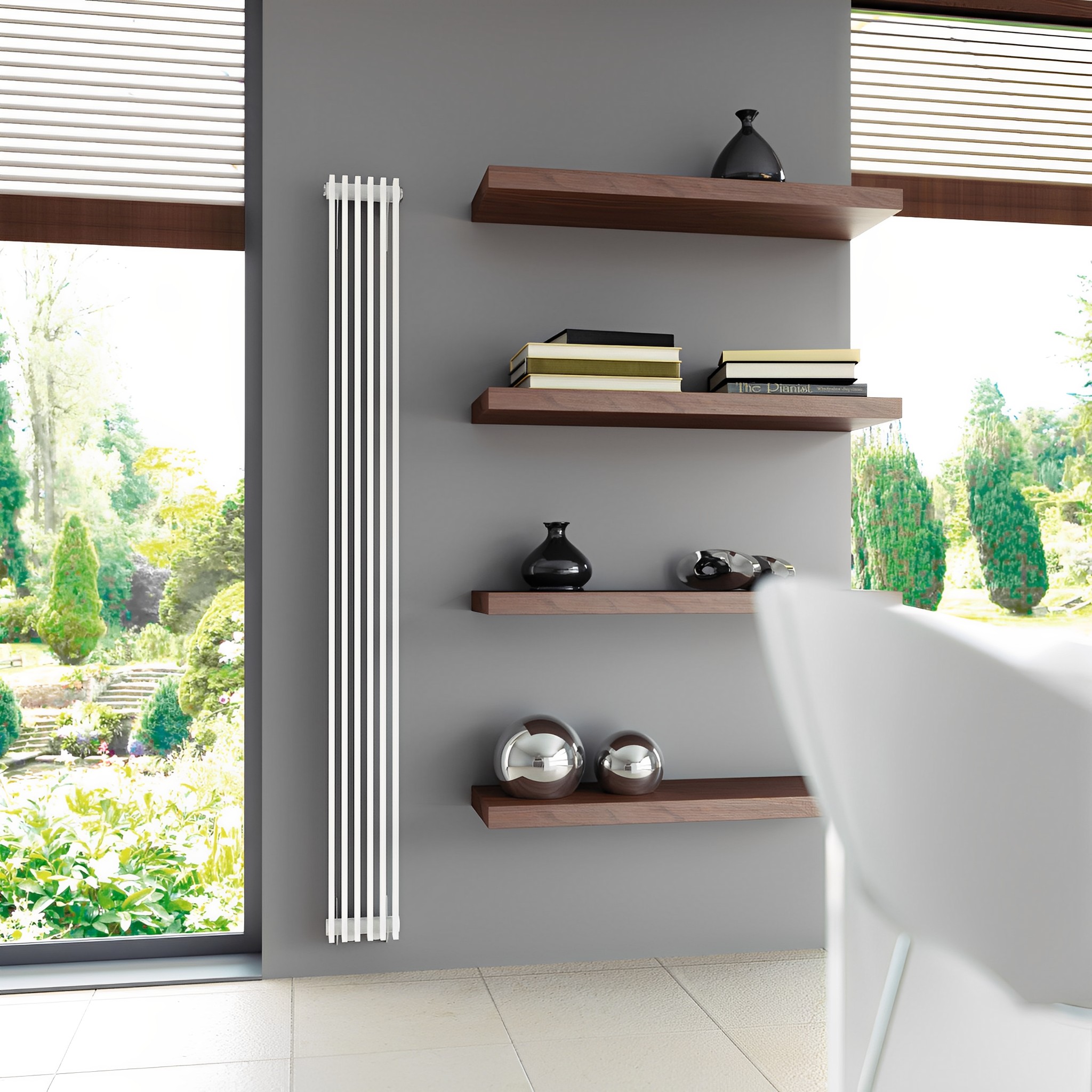 Ultraheat Tilbrook Designer Radiator | TS1810W | 1800mm x 256mm | White