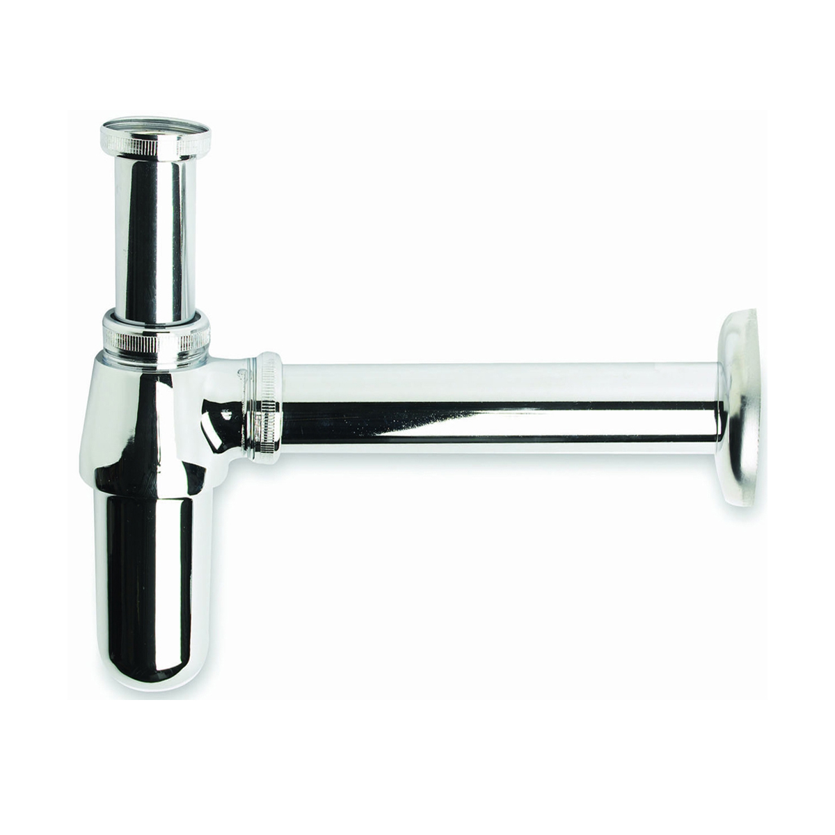 Verona Standard Bottle Trap - Chrome