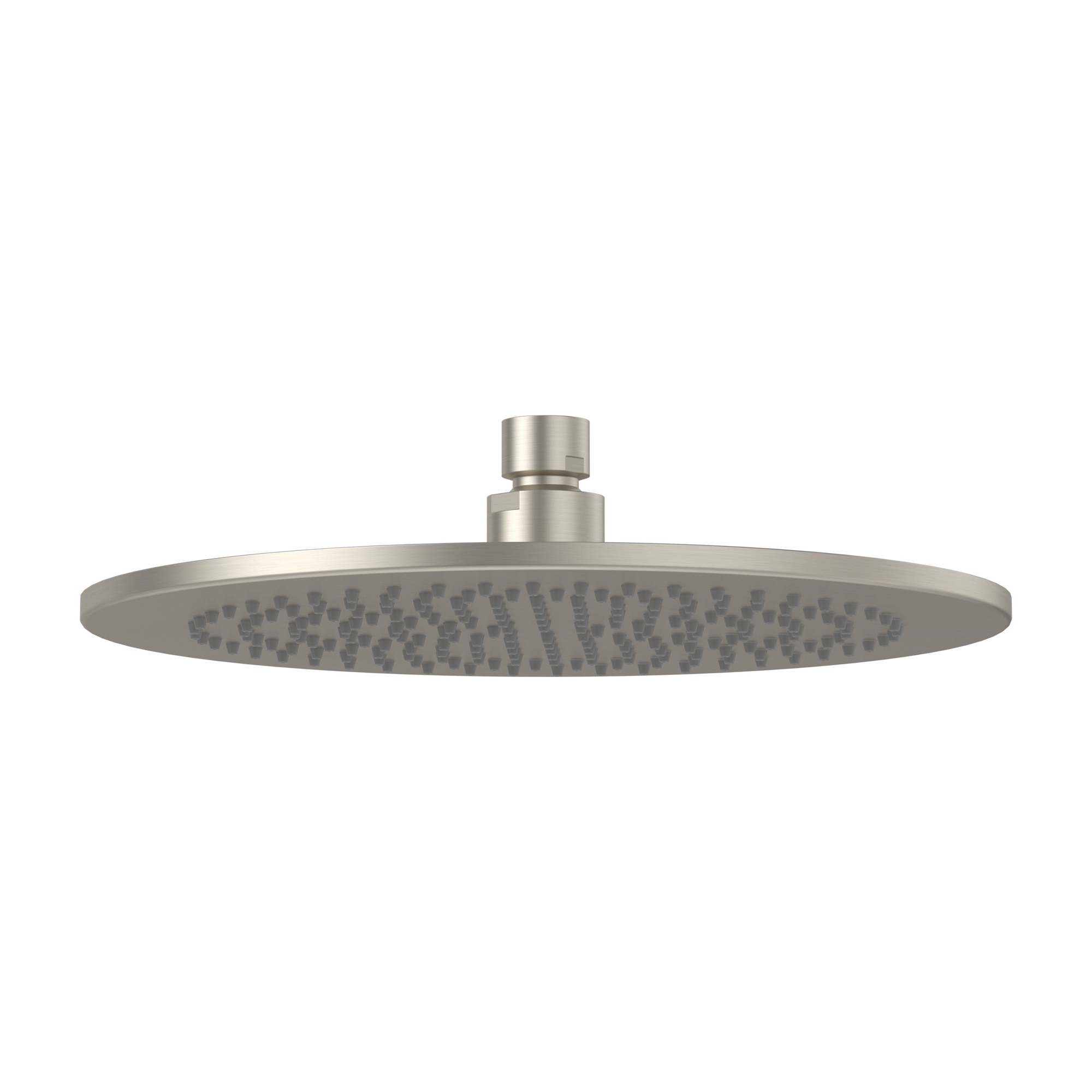 Villeroy & Boch Universal Round Fixed Shower Head 350mm Diameter - Brushed Nickel Matt