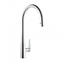 Abode Coniq R Single Lever Pull Out Kitchen Sink Mixer Tap - Chrome