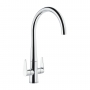 Abode Coniq R Monobloc Kitchen Sink Mixer Tap - Chrome