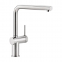 Abode Fraction Kitchen Sink Mixer Tap - Brushed Nickel