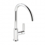 Abode Globe Kitchen Sink Mixer Tap - Chrome