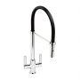 Abode Globe Professional Pull Out Kitchen Sink Mixer Tap - Chrome