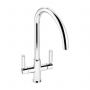 Abode Globe Aquifier Kitchen Sink Mixer Tap - Chrome