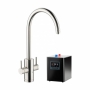 Abode Profile 4 IN 1 Monobloc Kitchen Sink Mixer Tap with Proboil.4E Tank - Brushed Nickel
