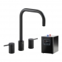 Abode Profile 4 IN 1 3 Part Kitchen Sink Mixer Tap with Proboil.4E Tank - Matt Black