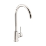 Abode Sway Single Lever Kitchen Sink Mixer Tap - Stainless Steel