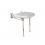 AKW 4000 Series Extra Wide Shower Seat Grey