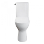 AKW Livenza Plus Close Coupled Toilet with Lever Flush Cistern - Carbamide Soft Close Seat